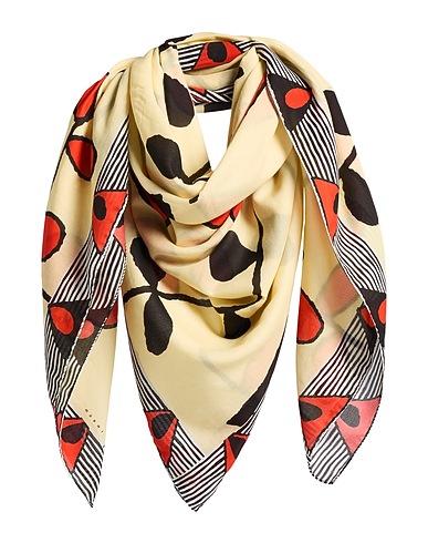 MARNI Scarves and foulards Yellow 100% Cotton