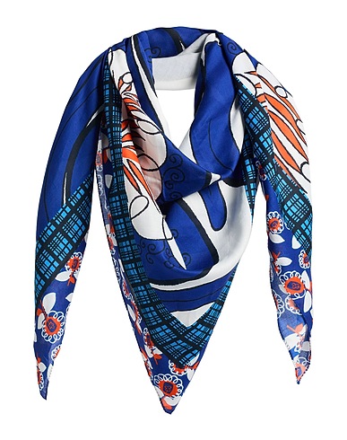 MARNI Scarves and foulards Blue 100% Cotton