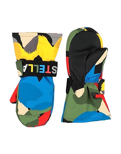 STELLA McCARTNEY KIDS Handschuhe Militärgrün 100% Polyester, Polyurethan, Polyamid