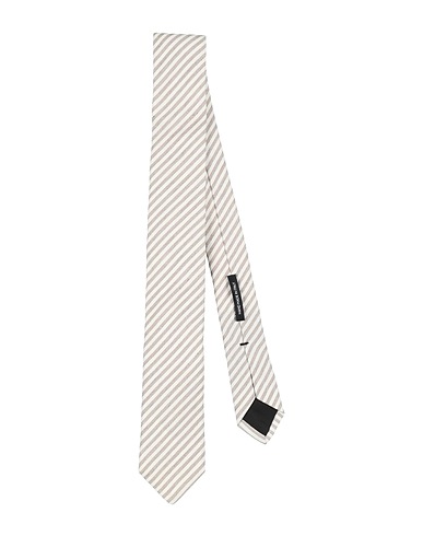 BOSS Cravatte e papillon Panna 59% Lino, 41% Seta