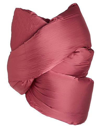 RICK OWENS Shell  jacket Antique rose 100% Silk