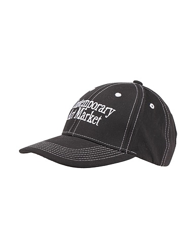 MARKET Cappello Nero 100% Nylon