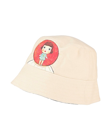 STELLA McCARTNEY Hat YOSHITOMO NARA X STELLA MCCARTNEY Beige 99% Cotton, 1% Acrylic