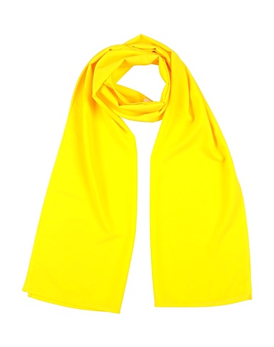 GAUDÌ Scarves and foulards Yellow 100% Polyester