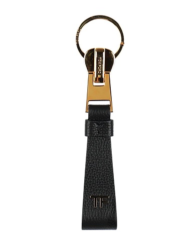 TOM FORD Portachiavi Nero Pelle