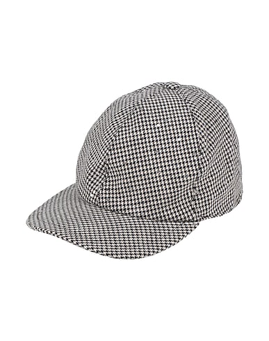 FABIANA FILIPPI Hat Black 74% Virgin Wool, 25% Cotton, 1% Polyester