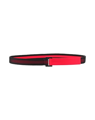 MARNI Thin belt Red Textile fibres