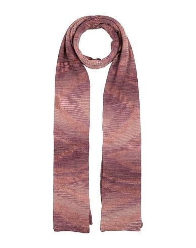 MISSONI Scarves and foulards Mauve 47% Viscose, 21% Synthetic fibers, 15% Wool, 15% Cupro, 2% Cashmere