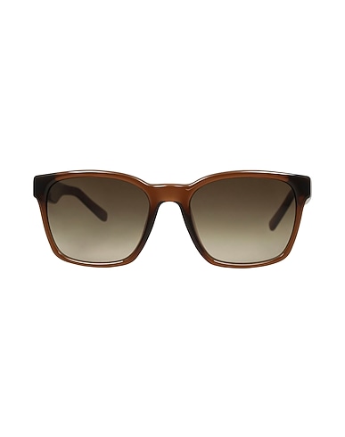 LANVIN Occhiali da sole Marrone 100% Plastica, Policarbonato