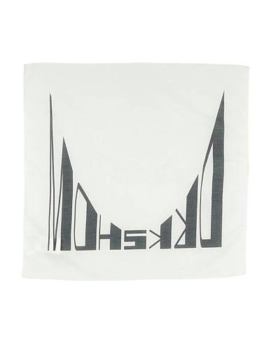 DRKSHDW by RICK OWENS Scarves and foulards Ivory 100% Cotton