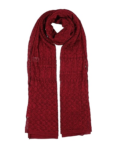 MISSONI Scarves and foulards Burgundy 82% Rayon, 12% Cupro, 6% Polyester