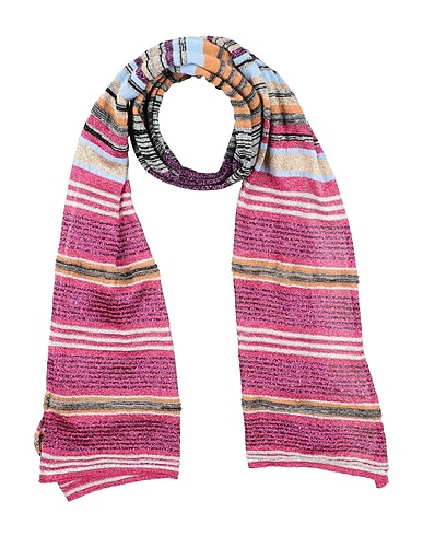 MISSONI Sciarpe e foulard Fucsia 36% Viscosa, 25% Lana, 25% Acrilico, 14% Poliestere