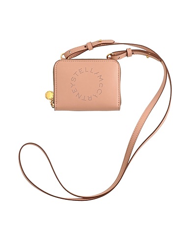 STELLA McCARTNEY Small Leather Goods Blush Textile fibers