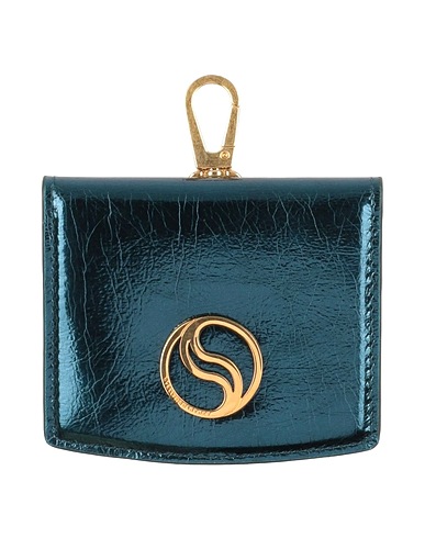 STELLA McCARTNEY Wallet Blue Textile fibres