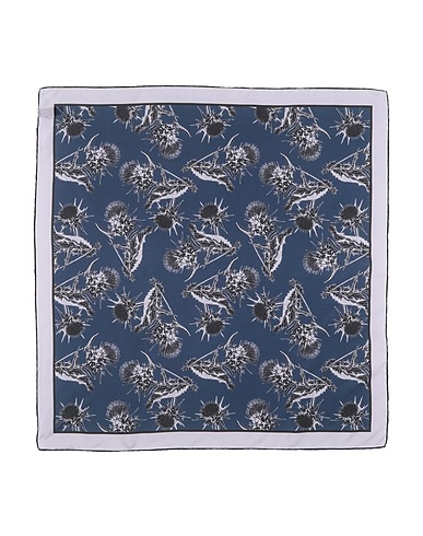 ZEGNA Scarves and foulards Blue 100% Silk