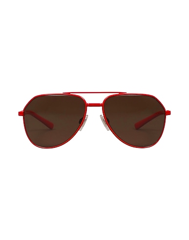 DOLCE&GABBANA Sunglasses Red Metal