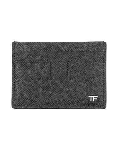 TOM FORD Small Leather Goods Black Calfskin, Ecobrass