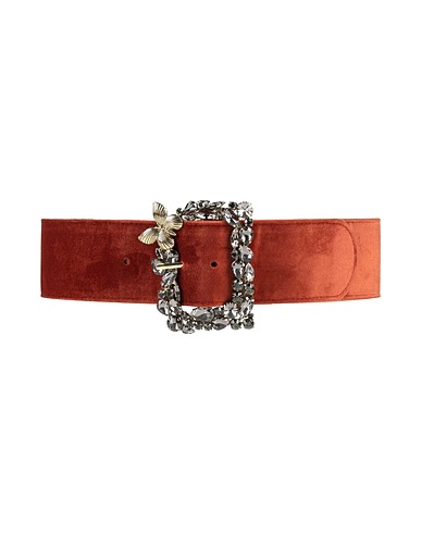 TWINSET High-waist belt Brown 100% Polyester