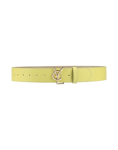 VICOLO Regular belt Lime green 76% Polyurethane, 17% Polyester, 7% Viscose