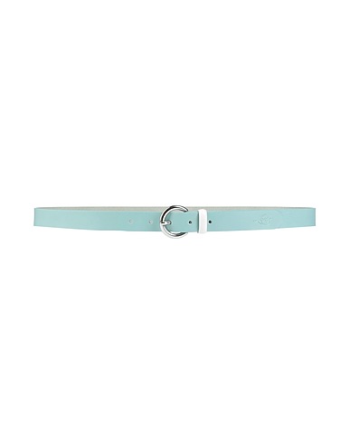 LEVI'S Regular belt Light green 100% Cow leather