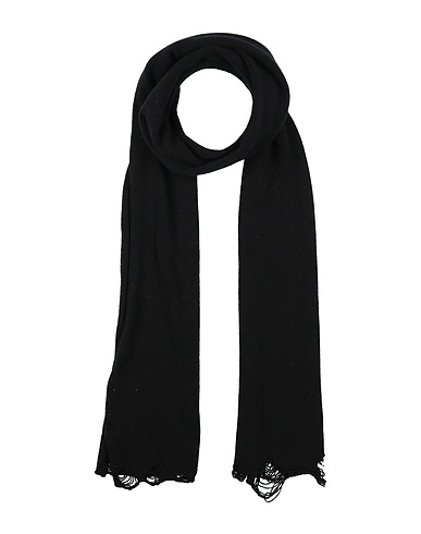 AMARANTO ACCESSORIES Black 90% Wool, 10% Cashmere