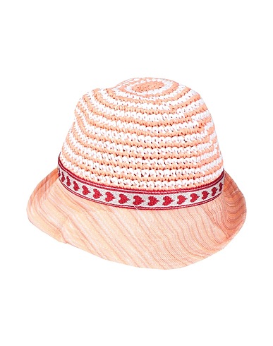 MISSONI KIDS Hat Pink 80% Natural raffia, 20% Cotton