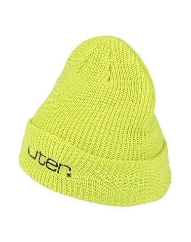 IUTER Hat Lime green 70% Acrylic, 30% Wool
