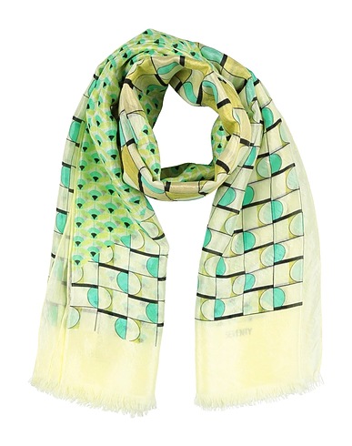 SEVENTY VENEZIA Scarves and foulards Light green 100% Silk