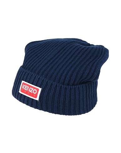 KENZO Cappello Blu navy 99% Lana, 1% Lycra®