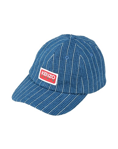 KENZO Hat Blue 100% Cotton