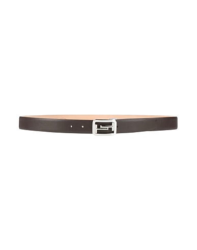 TOD'S Leather belt Dark brown Leather