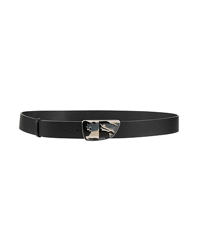 BURBERRY Leather belt Black 100% Calfskin