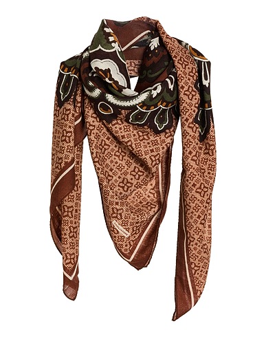 TAGLIATORE Sciarpe e foulard Marrone 100% Lana