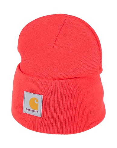 CARHARTT Hat Tomato red 100% Acetate