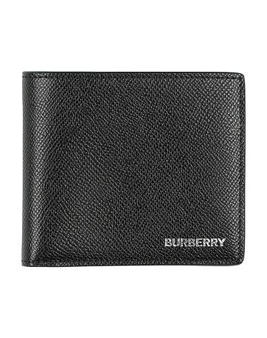 BURBERRY Portafoglio Nero Pelle