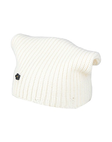 A PAPER KID Cappello Panna 90% Lana Merino, 10% Cachemire