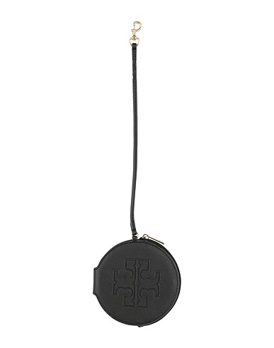 TORY BURCH Small Leather Goods Black Textile fibres