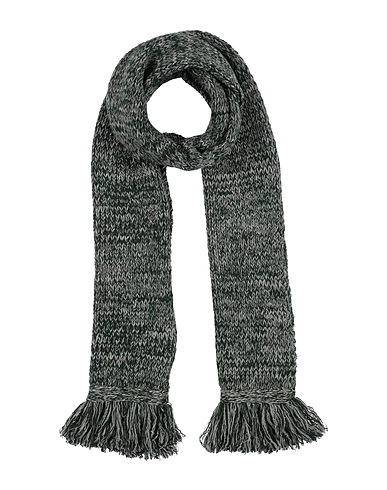 ASPESI Sciarpe e foulard Verde scuro 100% Lana Vergine