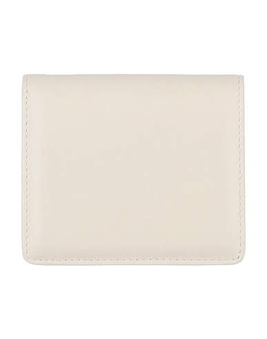 MAISON MARGIELA 財布 オフホワイト 牛革 100%