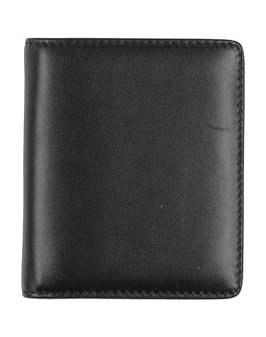 MAISON MARGIELA Wallet Black 100% Cow leather
