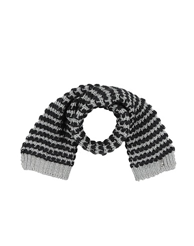 PATRIZIA PEPE Scarves and foulards Light grey 60% Acrylic, 40% Wool