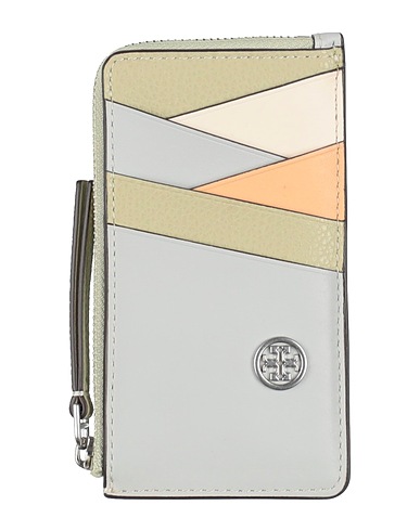 TORY BURCH PICCOLA PELLETTERIA Verde salvia Pelle