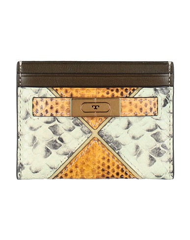 TORY BURCH Small Leather Goods Light green Leather