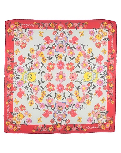 MOSCHINO Scarves and foulards Red 100% Silk