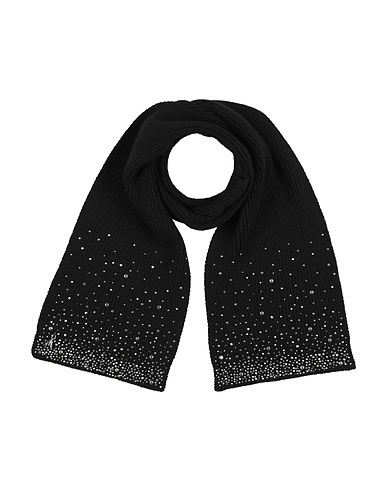 PATRIZIA PEPE Sciarpe e foulard Nero 35% Poliammide, 30% Viscosa, 30% Lana, 5% Cachemire