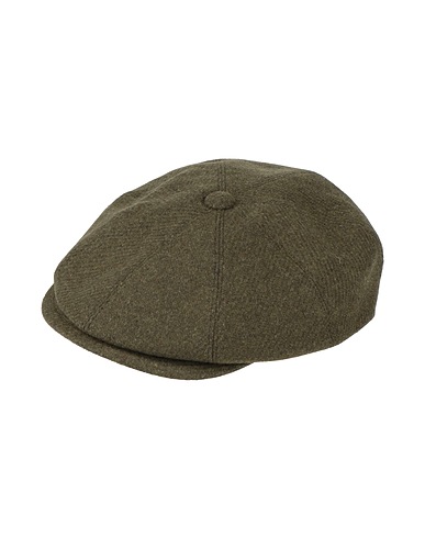 TAGLIATORE Hat Military green 80% Virgin Wool, 20% Polyamide