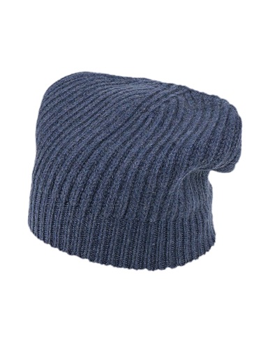 ARAGONA Hat Navy blue 100% Cashmere