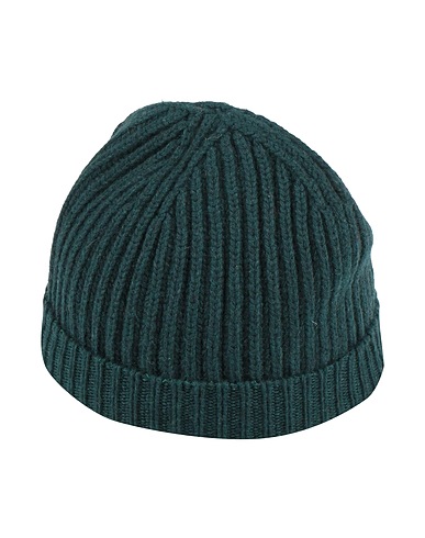 ARAGONA Hat Dark green 100% Cashmere
