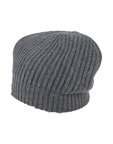 ARAGONA Hat Charcoal 100% Cashmere