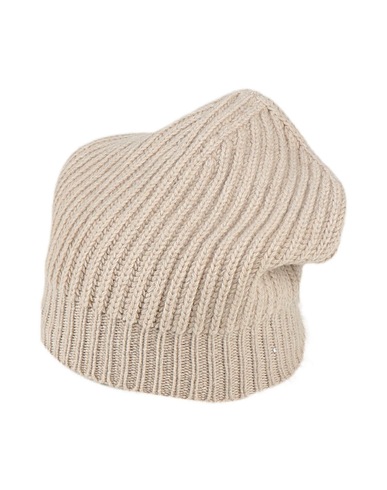 ARAGONA Hat Beige 100% Cashmere